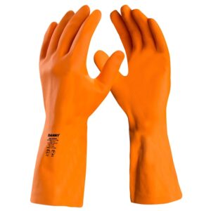 LUVA LATEX LARANJA G MAX ORANGE-XG DANNY