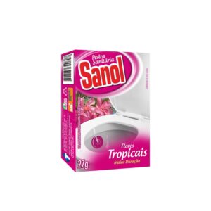 PEDRA SANITARIA FLORES TROPICAIS SANOL 27G