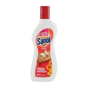 LUSTRA MOVEIS SANOL FLORAL 200ML