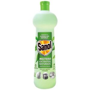 MULTIUSO SANOL EXTRATOS NATURAIS HORTELA E SALVIA 500ML
