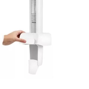 Dispenser p/sabonete espuma 800ml. (c/ reserv.) preto STREET - Nobre