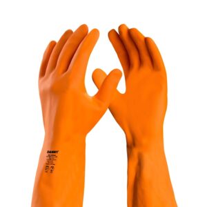 LUVA LATEX REFORÇADA - MAX ORANGE DANNY P