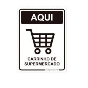 PLACA CARRINHO