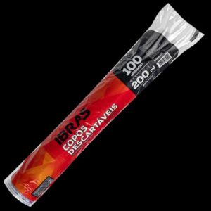 COPO 200ml PS/TR TIRA C/100 - IBRAS