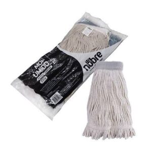Mop umido (refil 340gr. 70% algodao 30% poliester ponta cortada) - Nobre