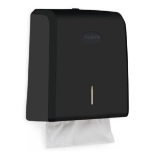 DISPENSER P/ PAPEL TOALHA 1/3D. PRETO NEW CLASSIC - NOBRE