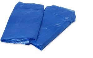 Sacos de lixo 60 L azul 8 micras c/ 100