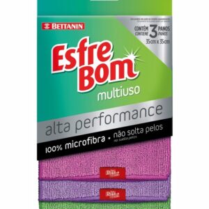 PANO MICROFIBRA 35X 35 COM 3 UN BETTANIN