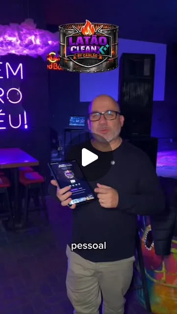 Reel CleanX convite Latão