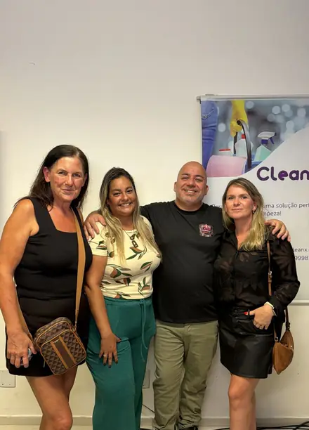 Latão CleanX: síndicos, administradoras e parceiros no evento